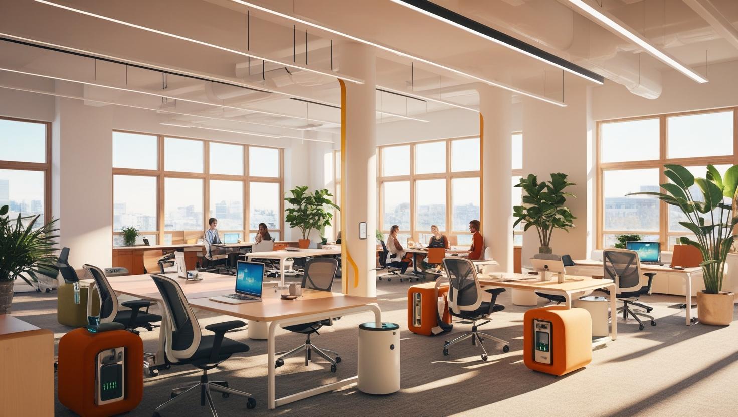 Hot Desk Area